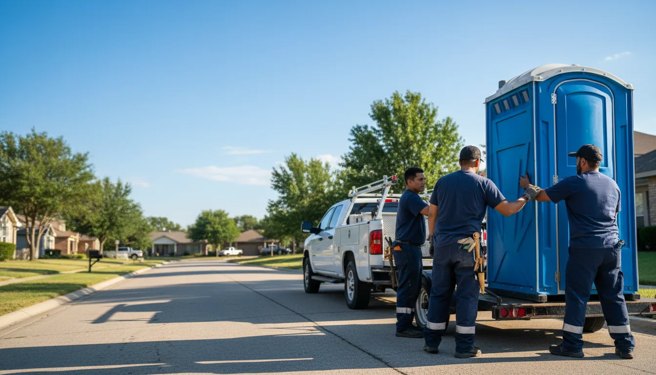 Portable Toilet Rental in Blackstone, IL near me